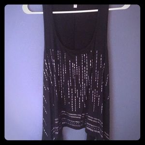 Cache black tank top